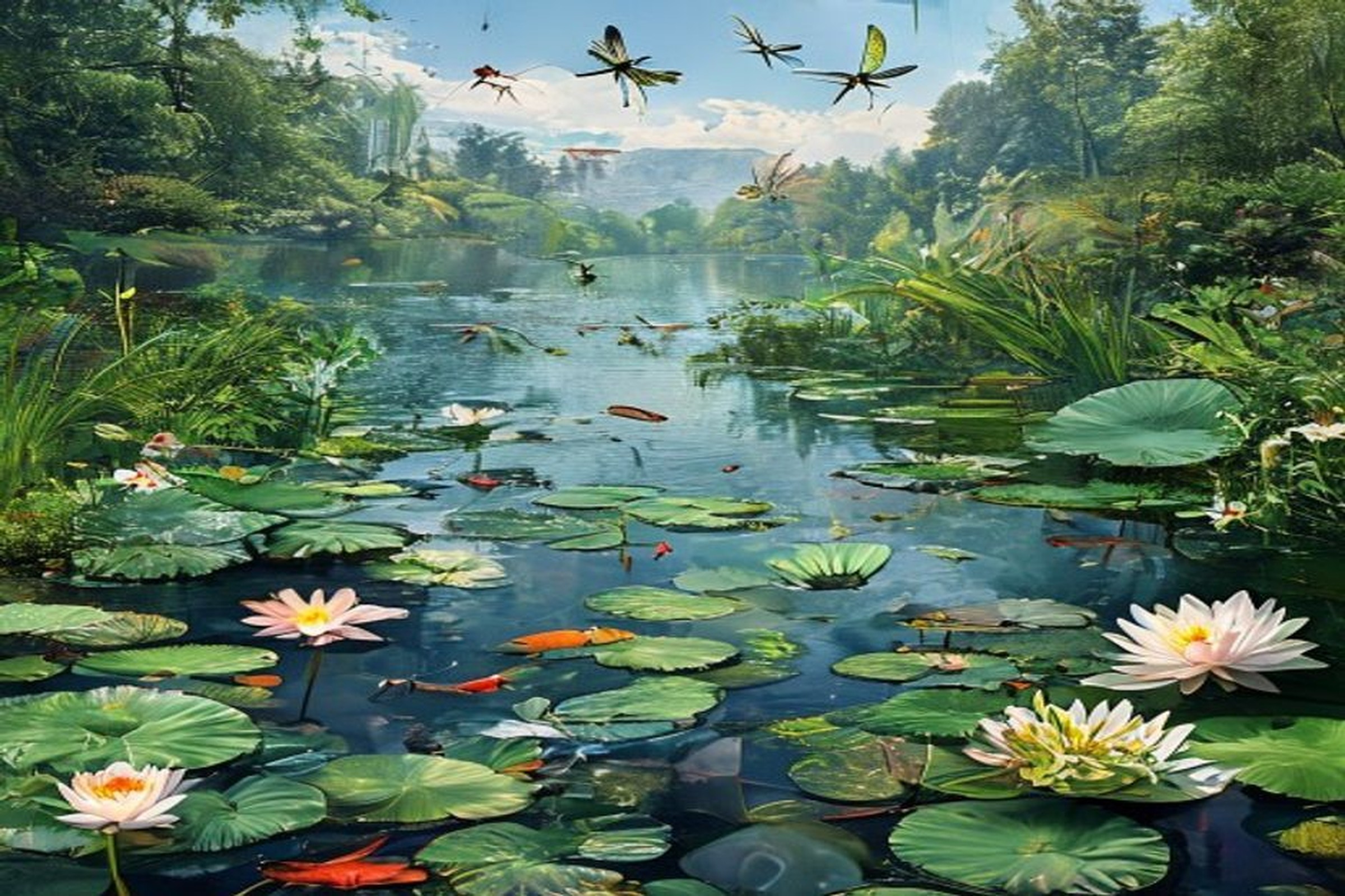 How to Create a Balanced Ecosystem in Your Natural Pond