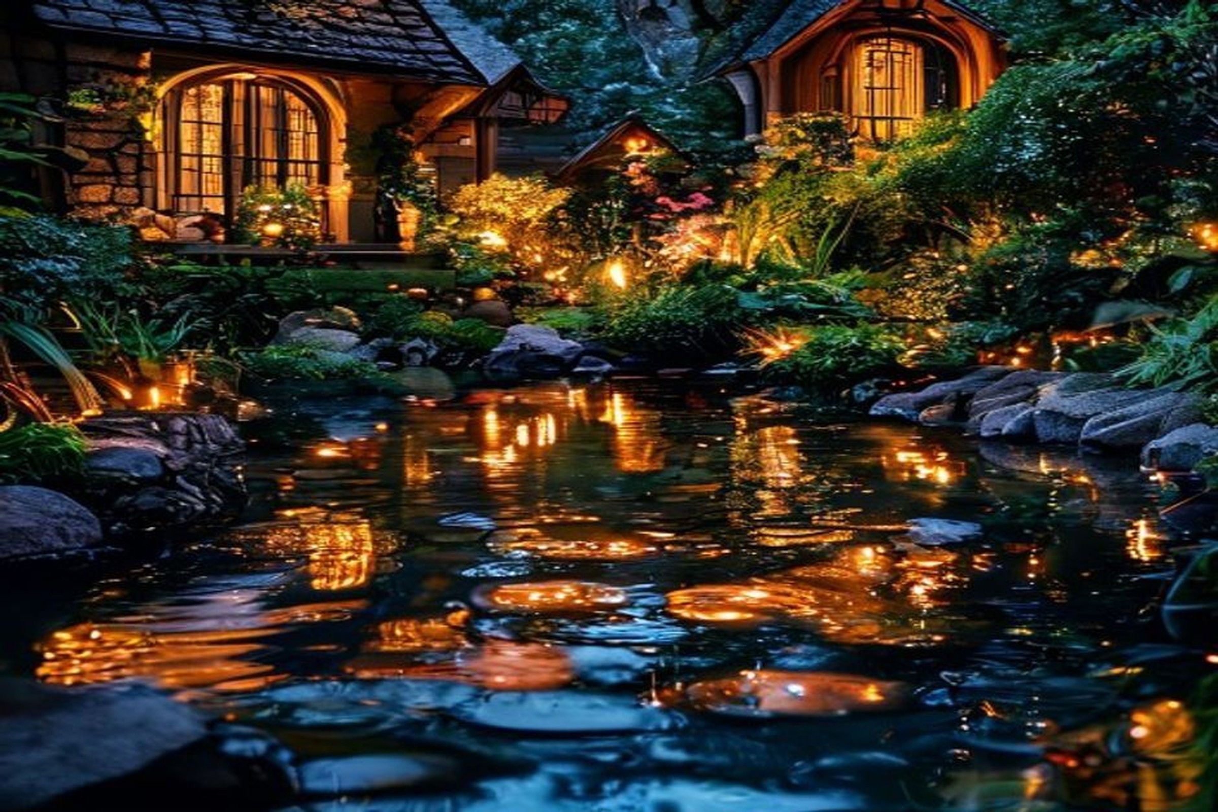 
<span>Pond Lighting: Complete Guide for Spectacular Effects</span>
