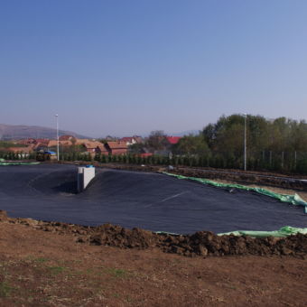 Lac ornamental cu nuferi