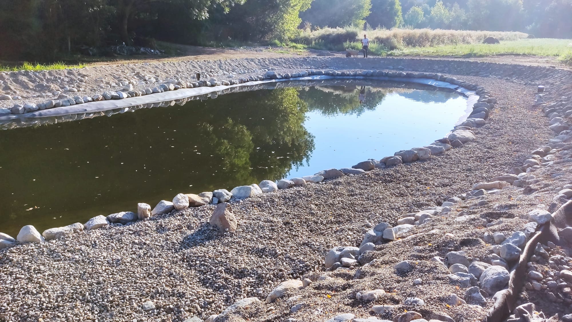 Díszítő tó — Horezu, Vâlcea