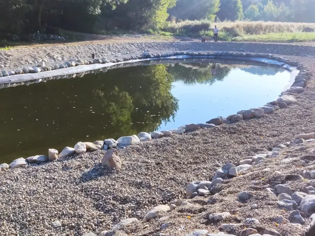 Iaz ornamental — Horezu, Vâlcea — 1