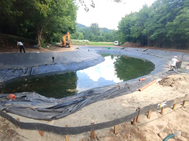 Iaz ornamental — Horezu, Vâlcea — 2