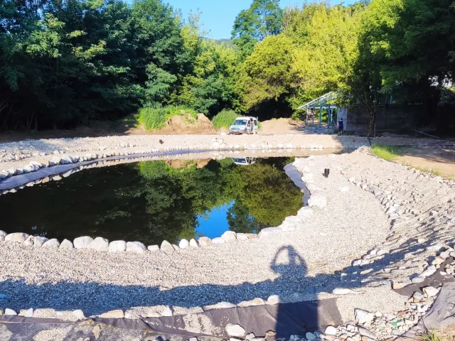 Iaz ornamental — Horezu, Vâlcea — 3